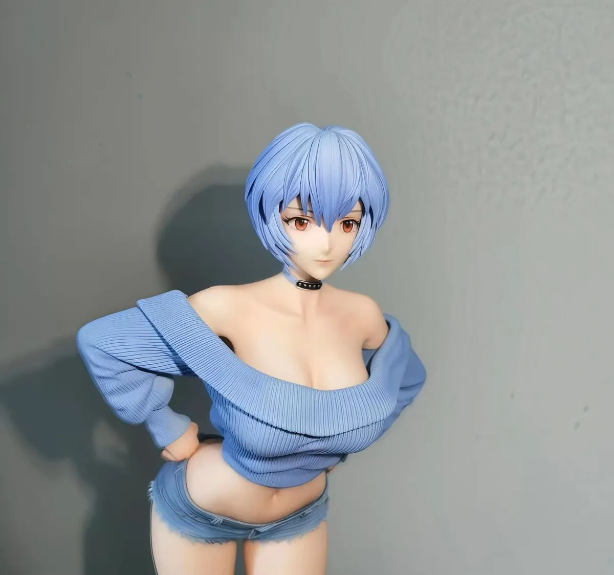 30CM NEON GENESIS EVANGELION Ayanami Rei Ver fille Figure dur pvc jouet jeu Statue adulte Collection Anime Action modèle poupée cadeau