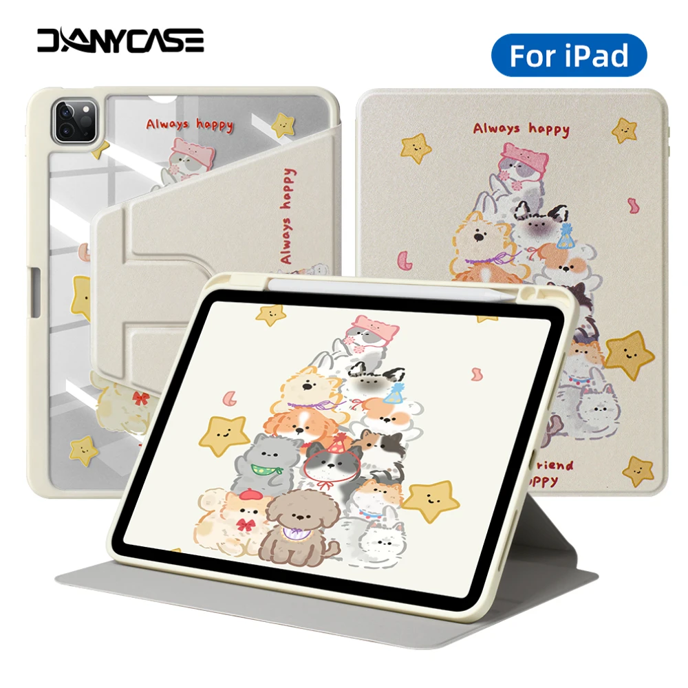 

Новинка 2025 года для iPad Pro 11/13 M5 для 11th A16 Air 11/13 M3 M2 M4 12,9 дюйма 9 8 7 6 5 4 10th Gen Mini 7 6 Funda Магнитный чехол