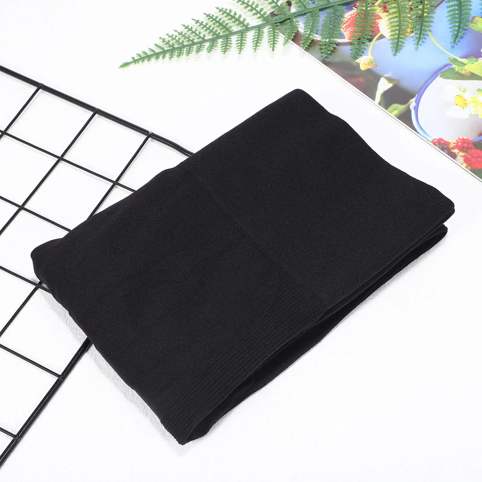 Solid Color Yoga Pants High Waist Breathable Fabric Tight Fit Women Fitness Yoga Leggings Gym Sports Tights Sports Tights