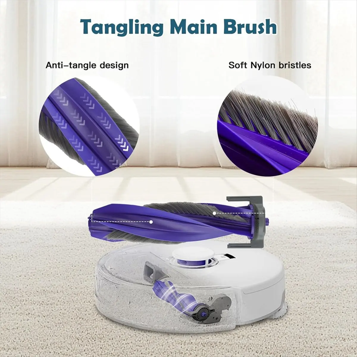 مجموعة الملحقات لـ Freo X Ultra جهاز آلي لتنظيف الأتربة فرشاة جانبية رئيسية مرشحات Hepa وسادات ممسحة أكياس الغبار-BCBW