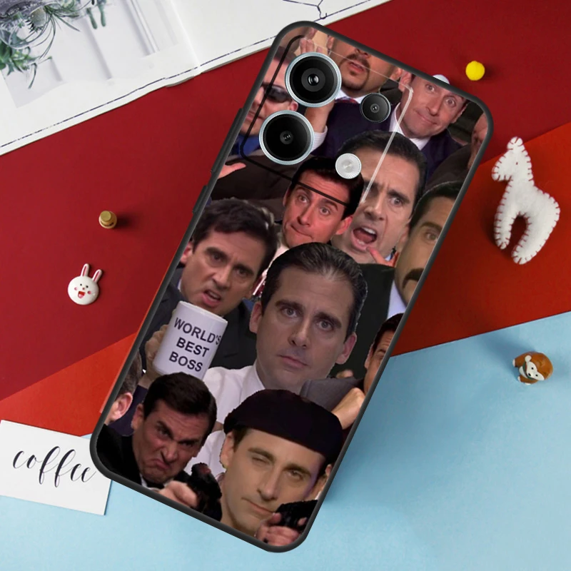 Michael Scott The Office Humor Case For Xiaomi Redmi 12 13C 12C 10C 9C Redmi Note 13 9 10 11 12 Pro 9S 10S 11S 12S Cover