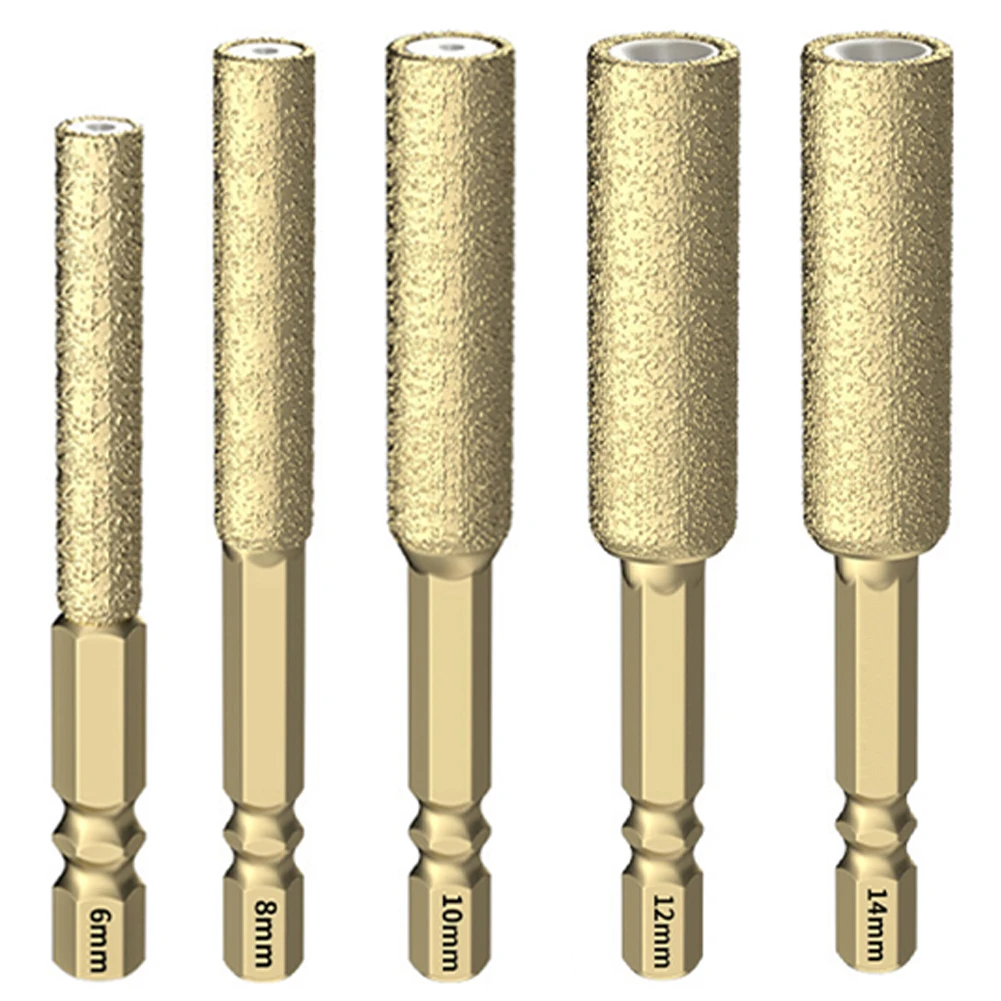 

For Dry Drilling Diamond Drill Bit with Hex Shank for Tile Marble Granite Concrete 614mm Sizes from 6mm to 14mm