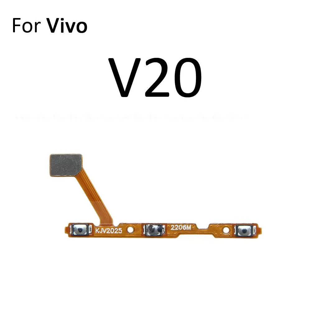 Switch Power ON OFF Button Flex Cable Ribbon For Vivo V23e V23 V21e V21 4G 5G V20 SE Pro Mute Silence Volume Key