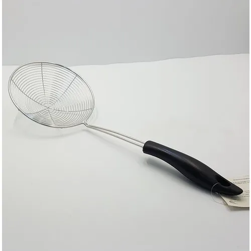 Evvehediyelikeşya Stainless Steel Big size Frying Tong Strainer Oil KEVGIRI14