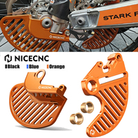 NICECNC For 2025 2024 Stark Varg EX MX Front Rear Brake Disc Guard Cover Kit For Stark Varg MX EX Accessories Electric Dirt Bike