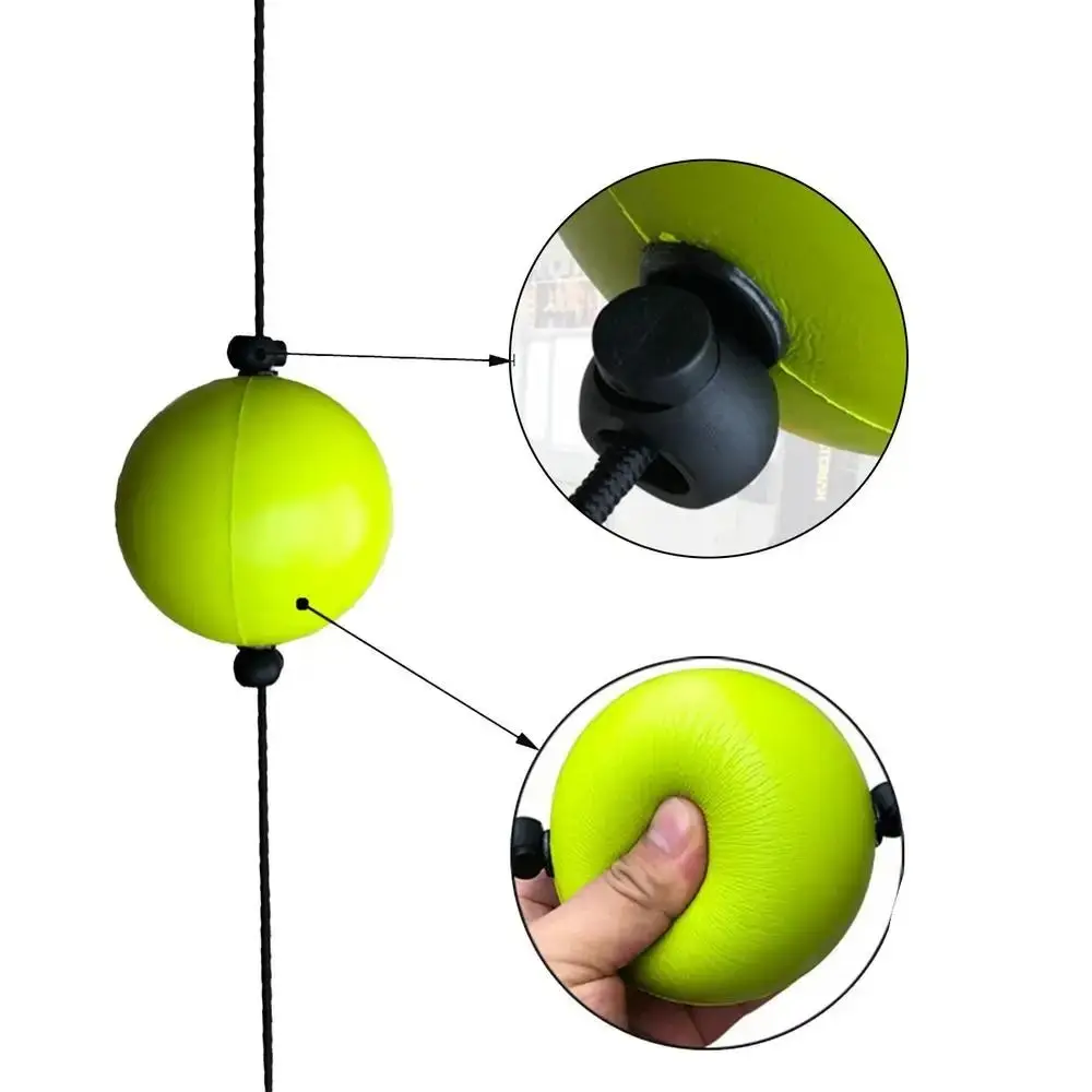 Suction Cup Suspension Boxing Speed Ball Easy To Install With Elastic Rope Boxing Reflex Ball Set Professional Light Weight