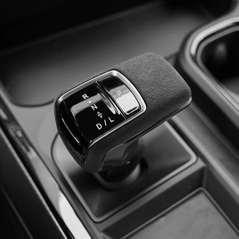 

Made of Alcantara For Chevrolet Silverado (2022-2023) Auto Gear Shift Knob Cover Anti Scratch Car Interior Tuning Accessories