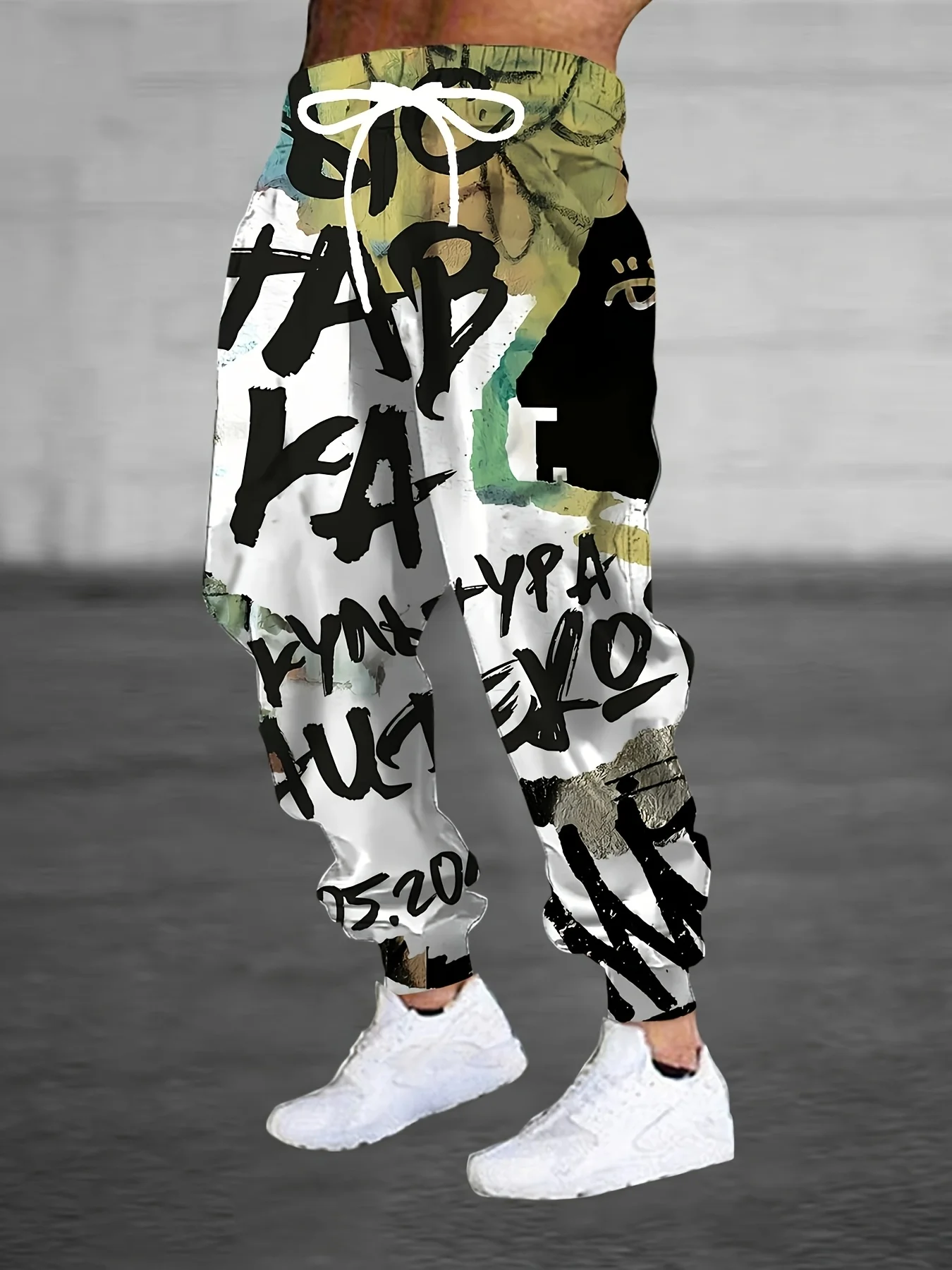 

The new men's trousers for the autumn of 2025 are casual and fashionable featuring letter prints and a simple outdoor style