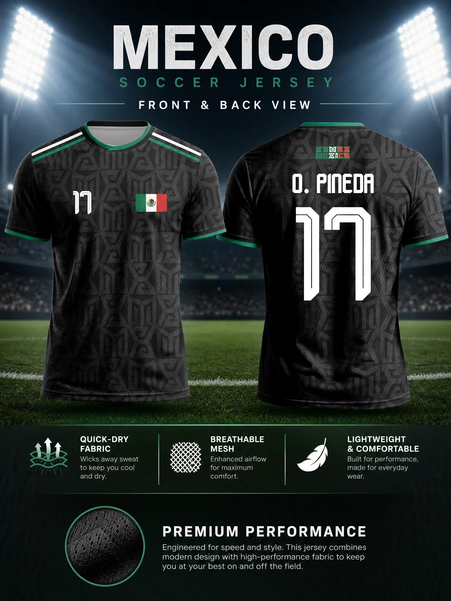 Jersey Sepak Bola Terinspirasi - Mens Fashion Mexico ulasan dan harga