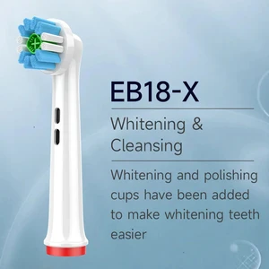 Kompatibel dengan kepala sikat gigi elektrik Oral B p2/4000/3757/d12 / 3766 Kepala pengganti Braun universal 10 kepala sikat gigi penjualan terbaik - №