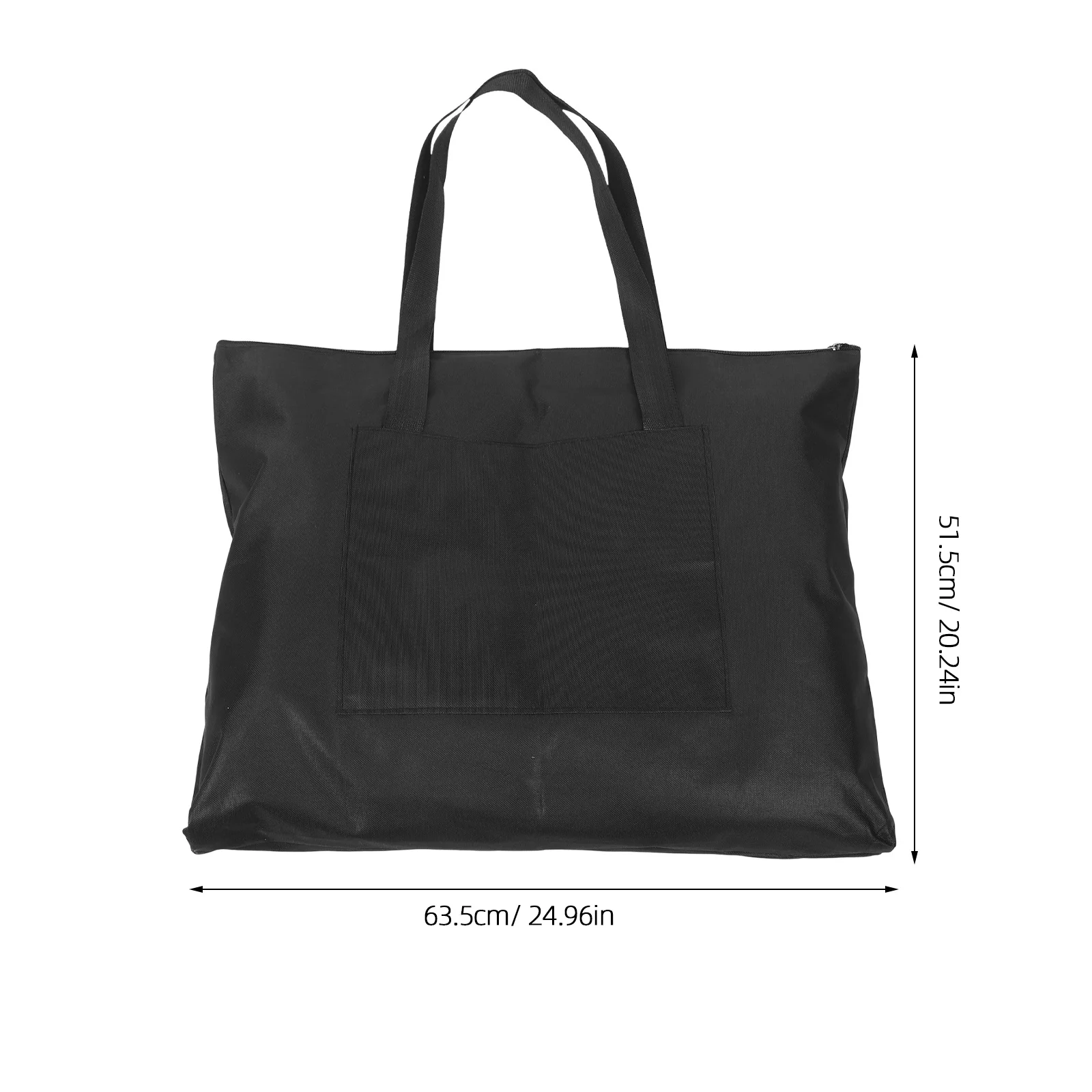 حقيبة محفظة فنية محمولة بتصميم عالي التحمل وخفيف الوزن مع سحاب إغلاق لأدوات الطلاء والملصقات واللوازم الفنية سهلة الحمل #2