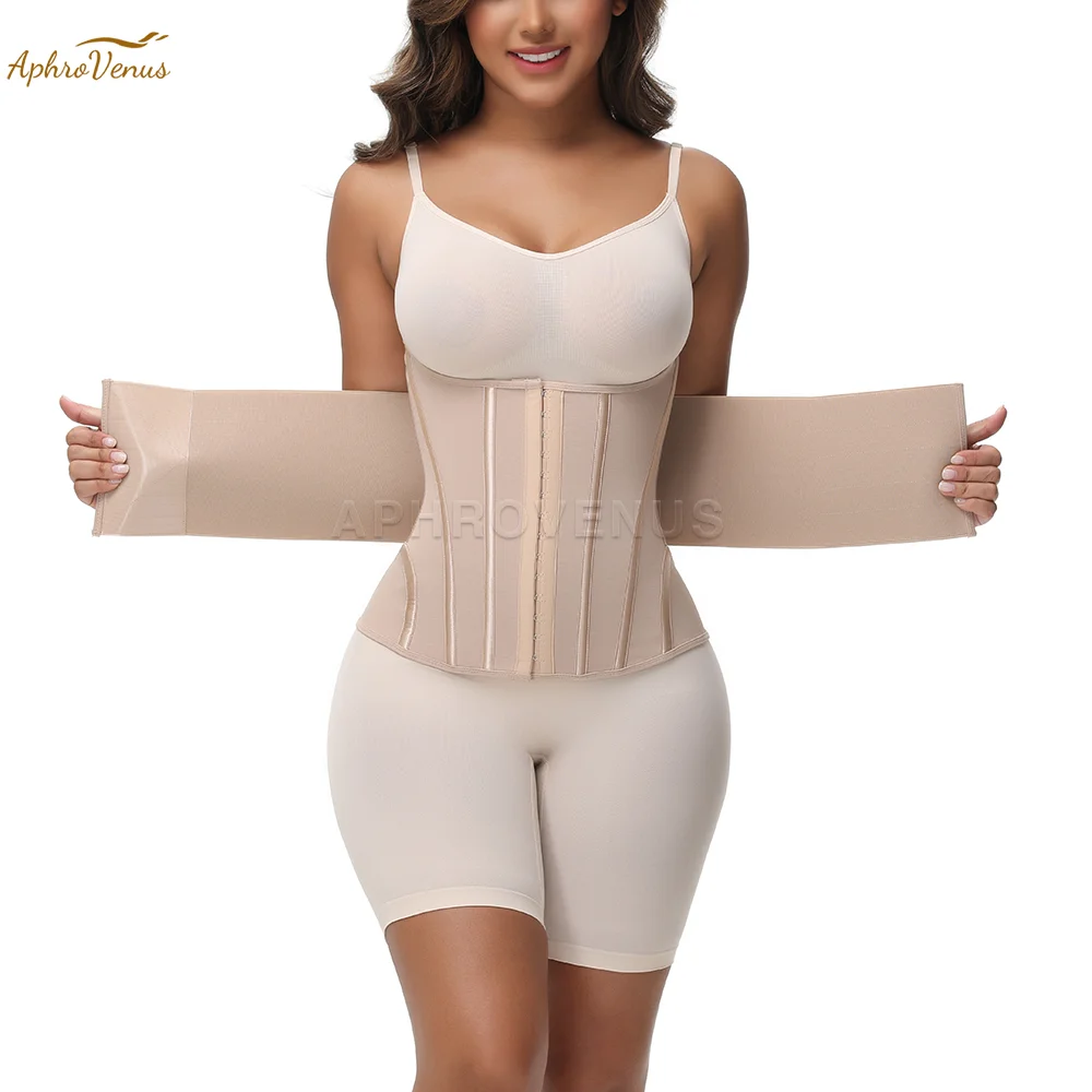 

Fajas женский корсет для тренировки талии, пояс для управления животом для тренировок, коррекция фигуры, корсет для талии для послеродового похудения