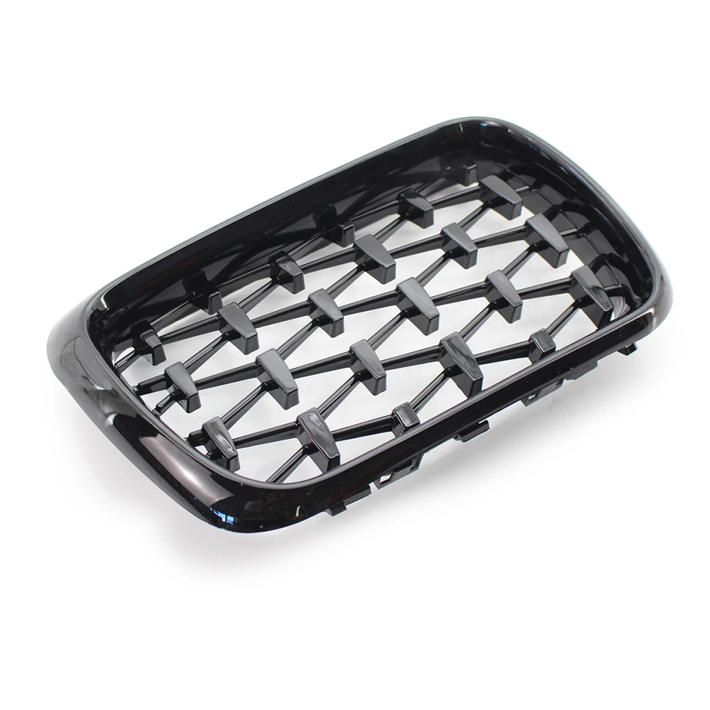 Una coppia Diamond Star Style Grill Car Front rene Grille per BMW E36 serie 3 318I 323I 328I M3 1997-1999 accessori per lo Styling dell'auto