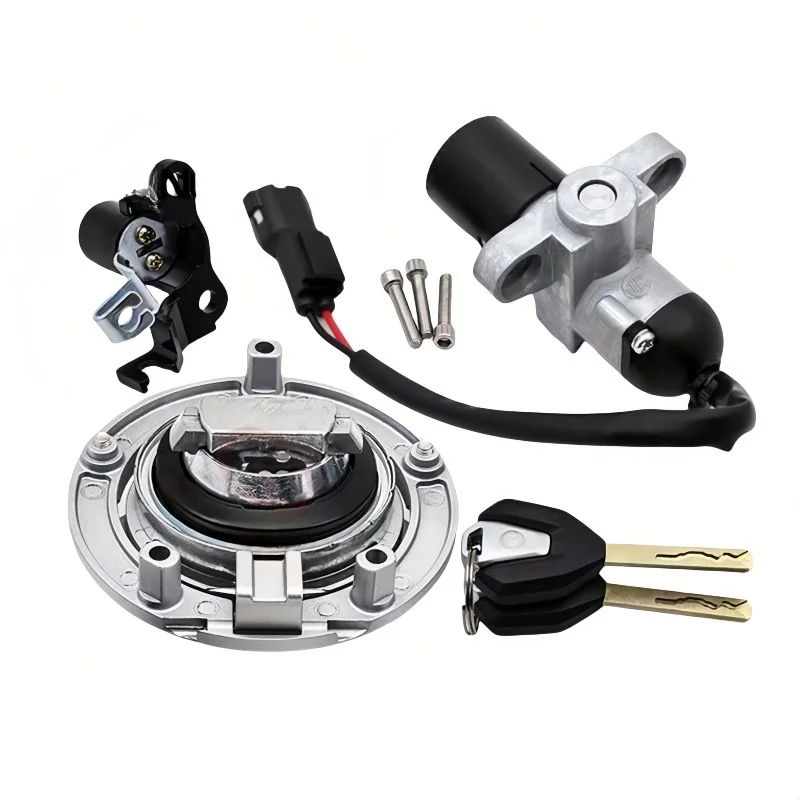 FOR CFMOTO CF Moto 250SR  300SR CF250SR 250 SR 2016-2021 300S R Motorcycle Ignition Switch Gas Cap Key Set Accessories