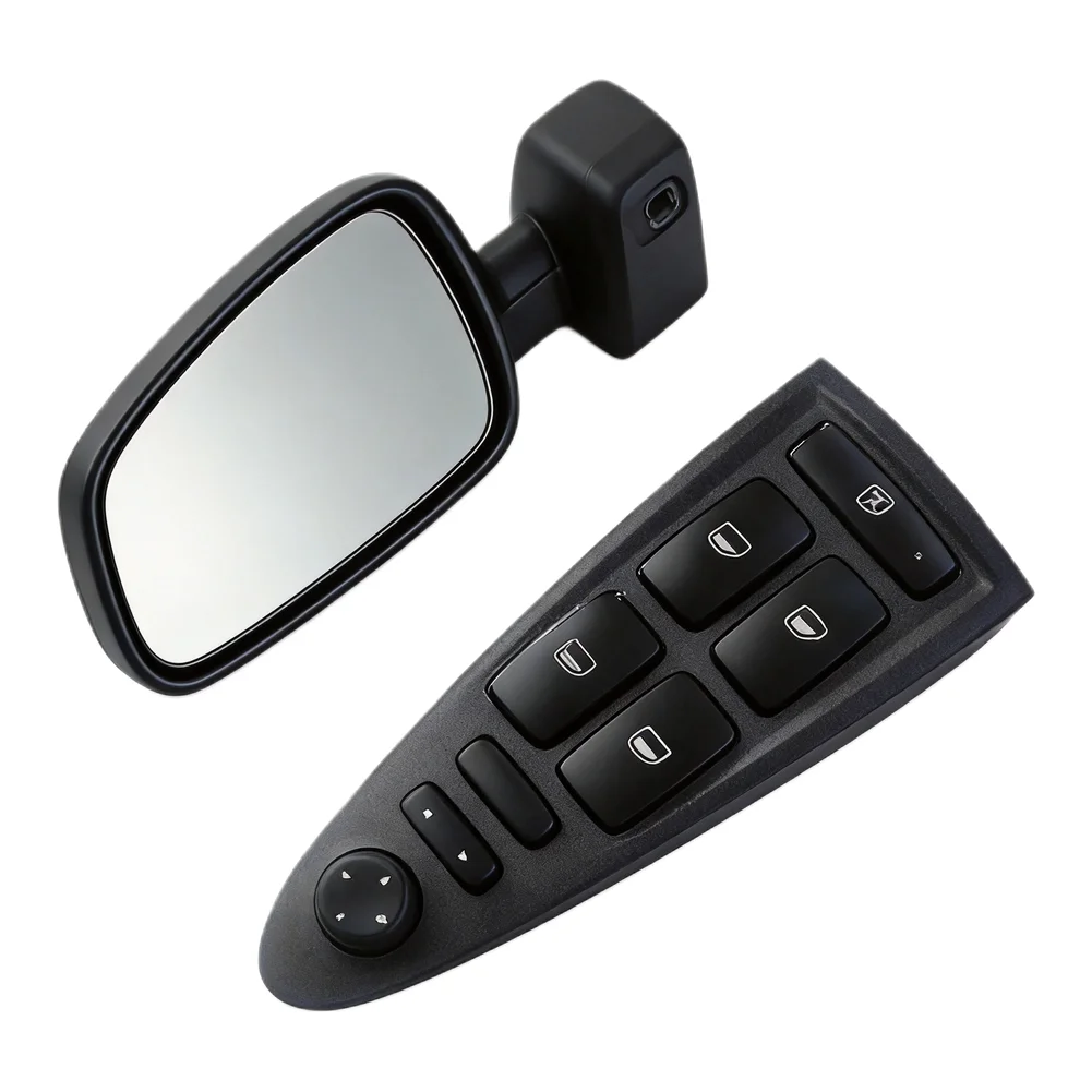 For Fiat For Croma 05-11 Interior Dashboard Button Label Decal Sticker for Restoring Visibility of Worn Push Switches