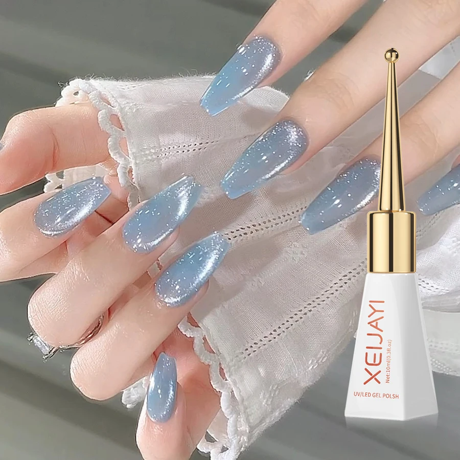 Poudre pailletée pour vernis à ongles, 1 pièce, 10ml