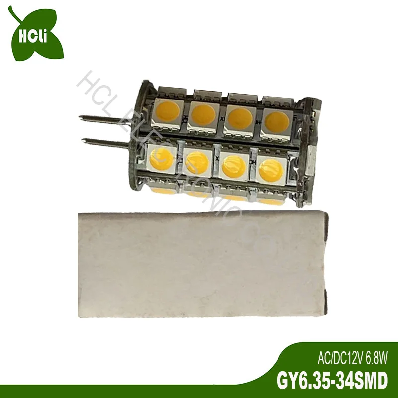 Hot Sales AC/DC12V DC12V DC24V 6W GY6 GY6.35 G6.35 G6 G5.3 G4 Bulbs Interior LED Indoor Lamp Crystal Light free shipping 50pcs