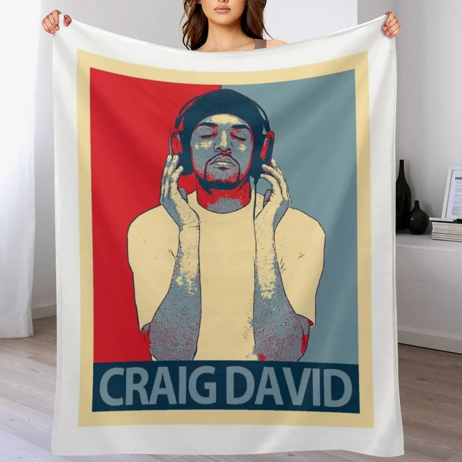 

Craig David trending Throw Blanket Softest Baby For Sofa Thin manga Blankets