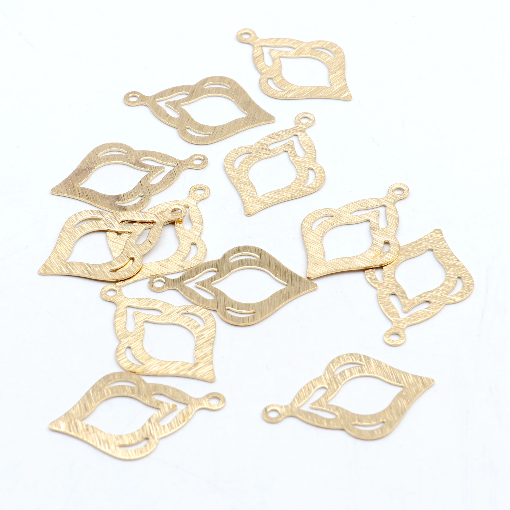 Brass ,Geometric Charm,,Findings Accessories For Diy Earrings Necklace Bracelet Jewelry Making,25x16mm-RB1472