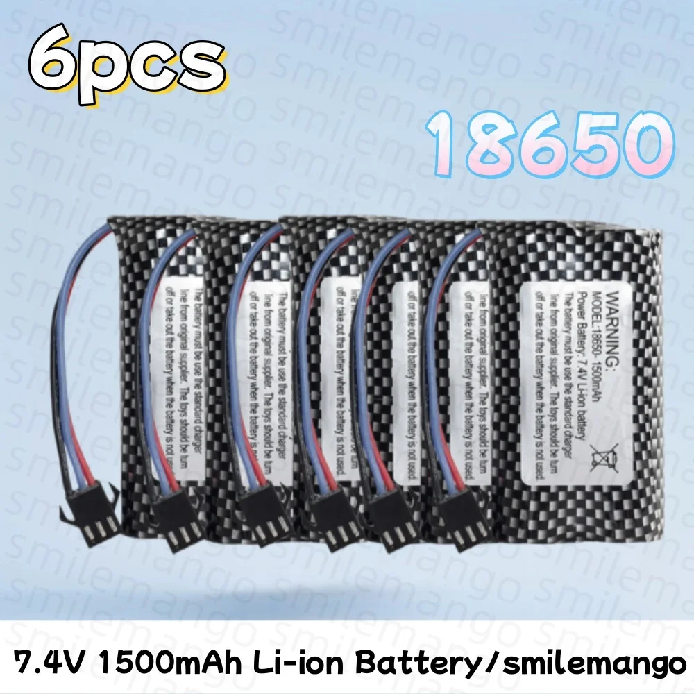7.4VMN82 Remote Control Car Battery MN128 MN78 1500mah Battery Charger LC79 for Watch Gesture Sensing Twisted RC Stunt Car SM3p