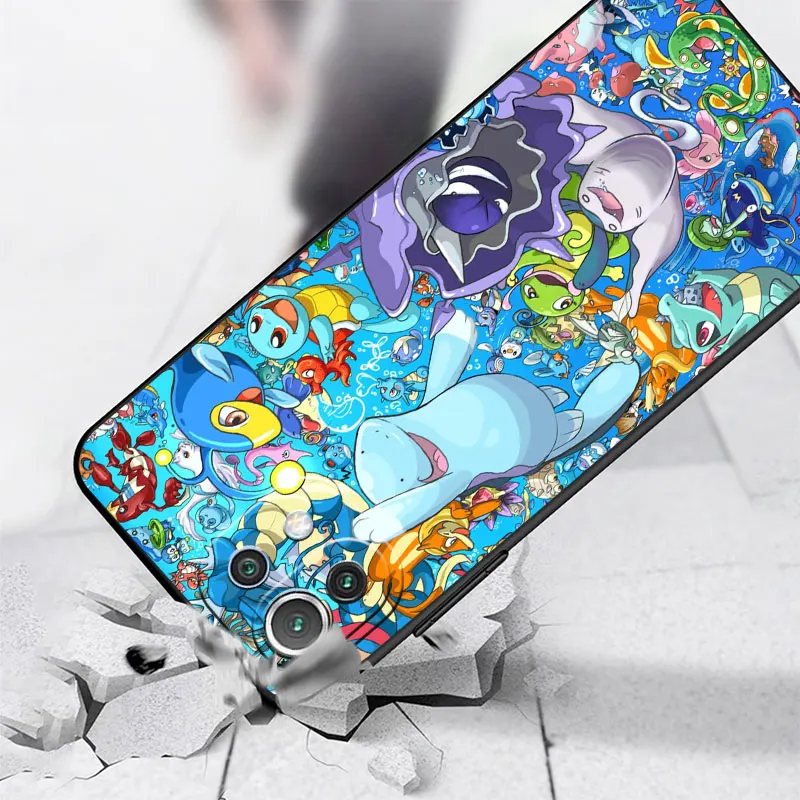 Custodia per Xiaomi Mi Poco X3 NFC 11 Lite 11T Pro F5 10T 12 X4 F1 13 F3 12T M5 M4 M3 copertura del telefono TPU Funda Pikachu Pokemon Cartoon