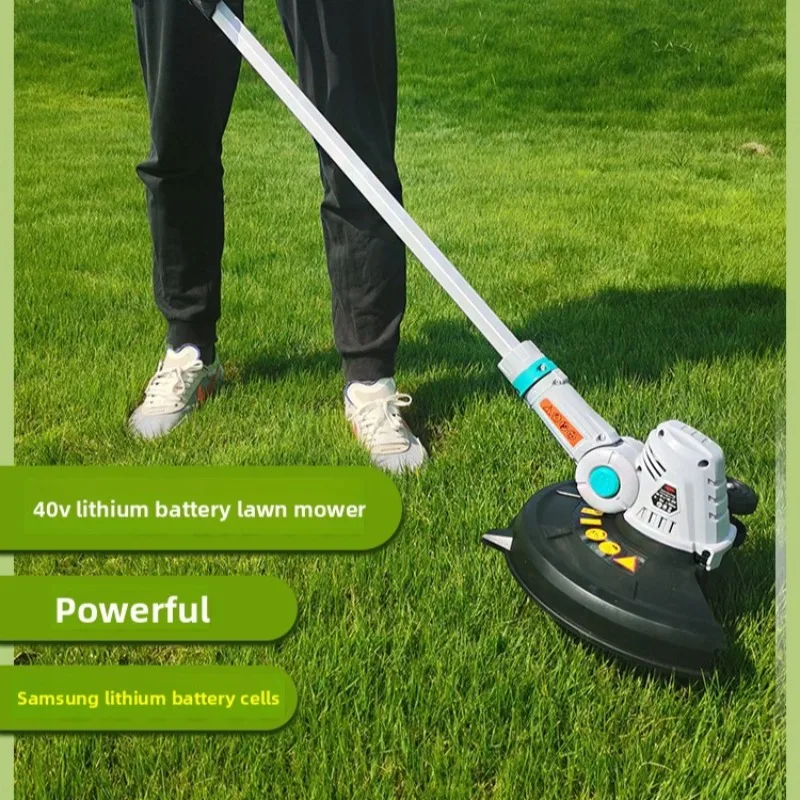 

40V Cordless Lawn Trimmer Lightweight Electric Grass Cutter Multi Tool Garden Edge Cutter Battery Powered Yard Workhorse