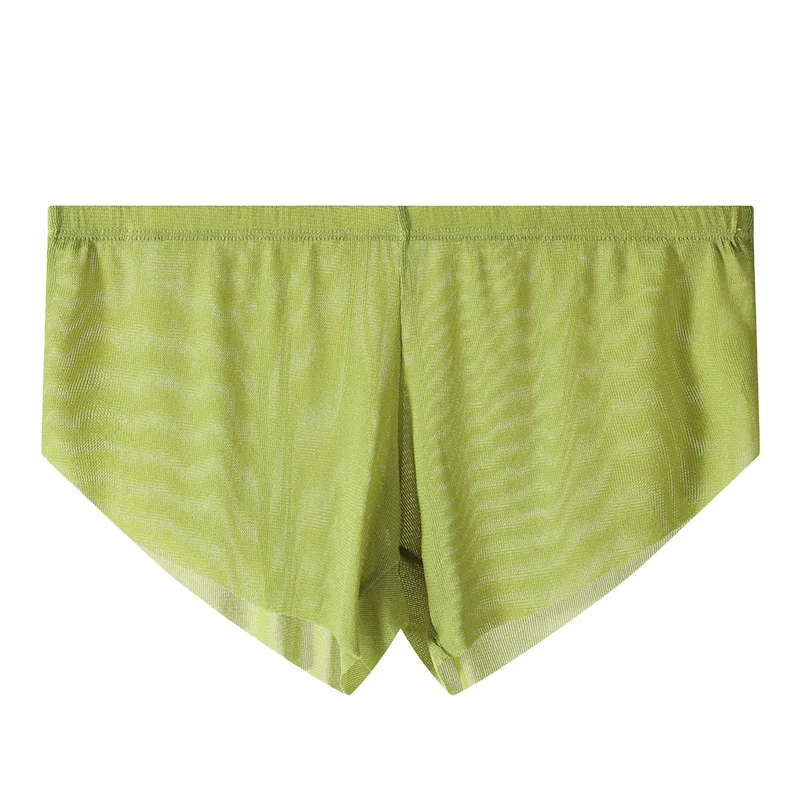 Men's Sheer Mesh Boxer Briefs See-through Quick-dry Breathable Underwear