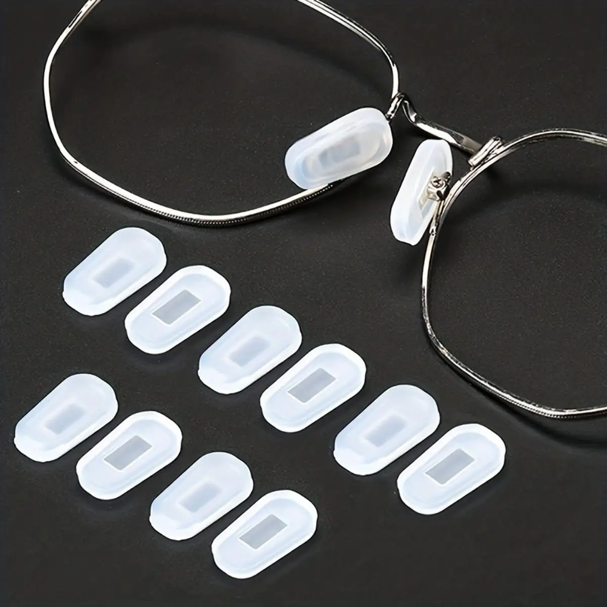 2/5/10pairs Eyeglass Repair Kit Glasses Screws Kit And Nose Pads With Screwdrivers Tools For Glasses Eyeglasses And Sunglasses R