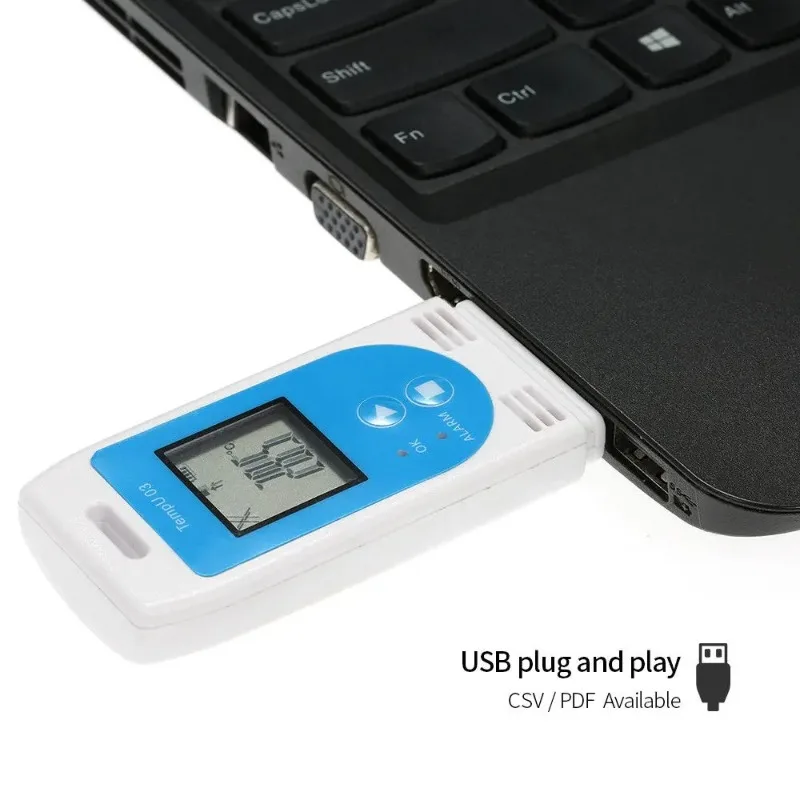 

Многофункциональный USB-термогигрометр TempU03 для логистики, холодовой цепи и транспортировки вакцин