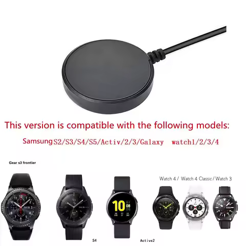 Magnetic Fast Charger Base Dock For Samsung Galaxy Watch Ultra 7 FE 6 5 4 LTE watch 5 Pro 45mm S2 S3 Smartwatch Charger Holder