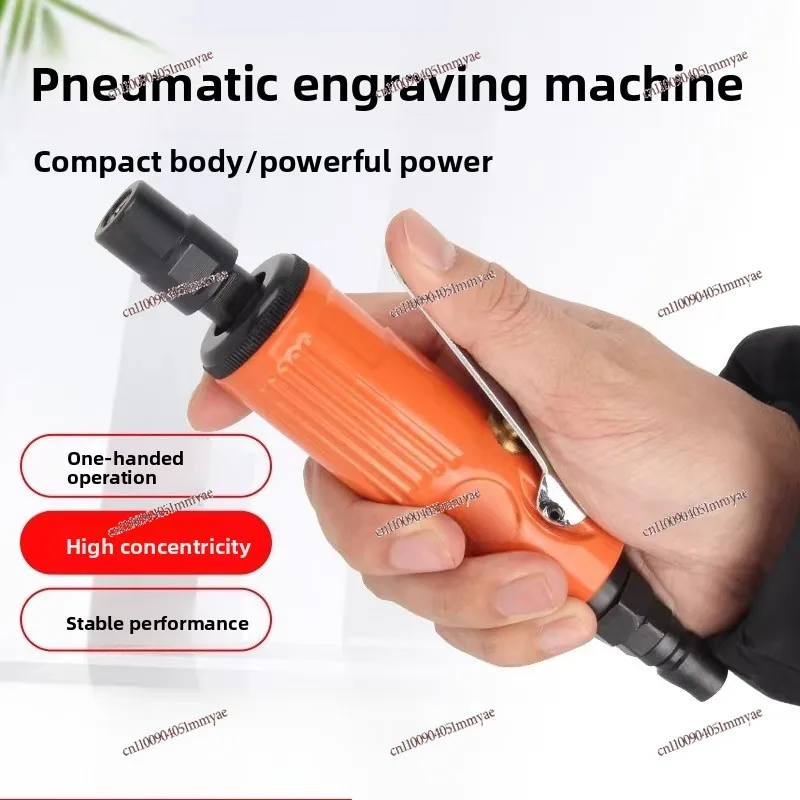 Pneumatic engraving mill, sander, small hand-held polishing machine