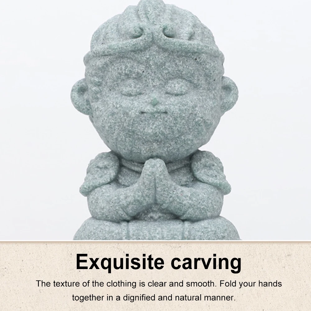 Table Sun-Wukong Decoration Resin Monkeys King Statue Wukong Buddha Statue Chinese Myth Wukong Decor for Home Zen Decor