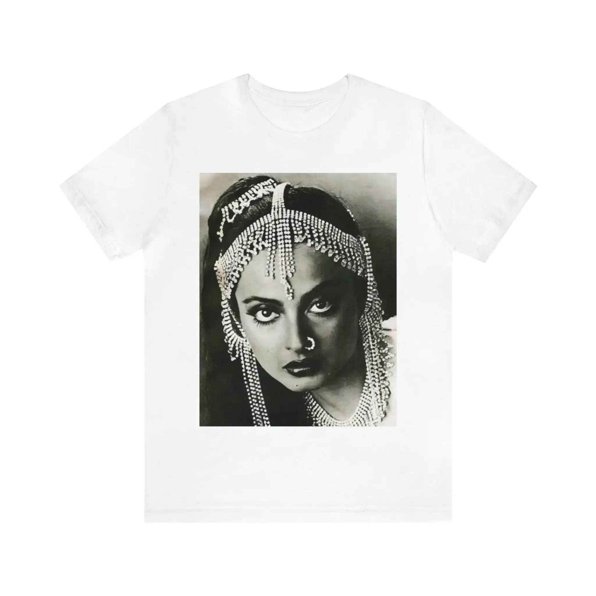 Iconic Bollywood Actress Rekha Unisex Jersey Short Sleeve Tee T-shirt