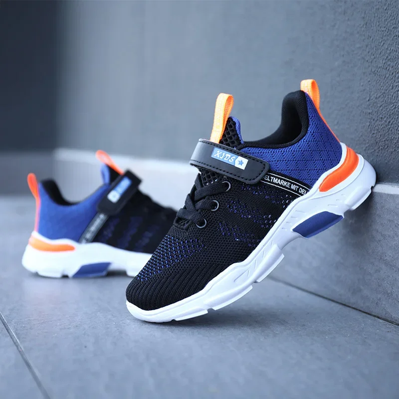 2022 Spring Autumn Children Mesh Breathable Running Shoes Boy Girl Casual Outdoor Sports Kids Fashion Sneakers