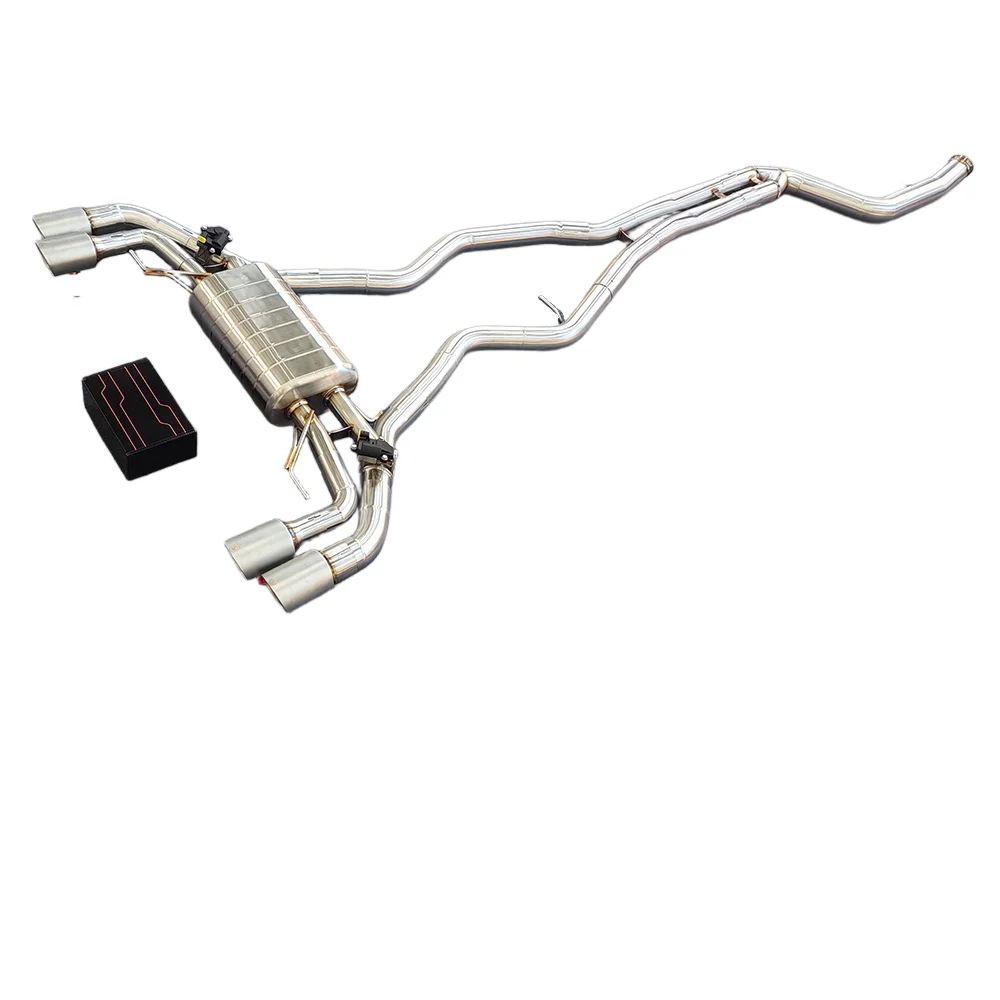 Valved Exhaust With Remote Control for M240i G42 B58 3.0t Ss304 Catback Muffler Valvetronic Exhaust