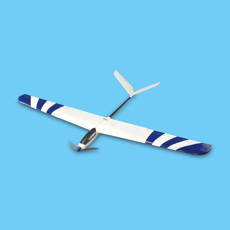 4Ch RC EP 1.4M Blue Wing Advance V-Tail Aerobatic Thermal Sailplane Glider ARF