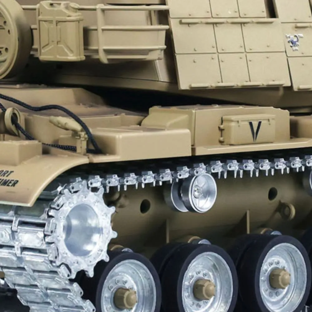 1/16 TD RC Battle Tank M60A1 ERA USA Radio Control Tanks Model Metal Wheel Track Road Wheel Idier Vehicle Car Gifts TH23290