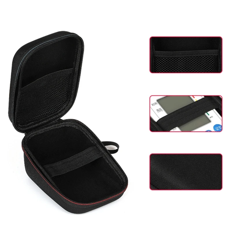 EVA Hard Travel Protective Carrying Storage Case for Electronic Sphygmomanometer Upper Arm Blood Pressure Monitor Pouch