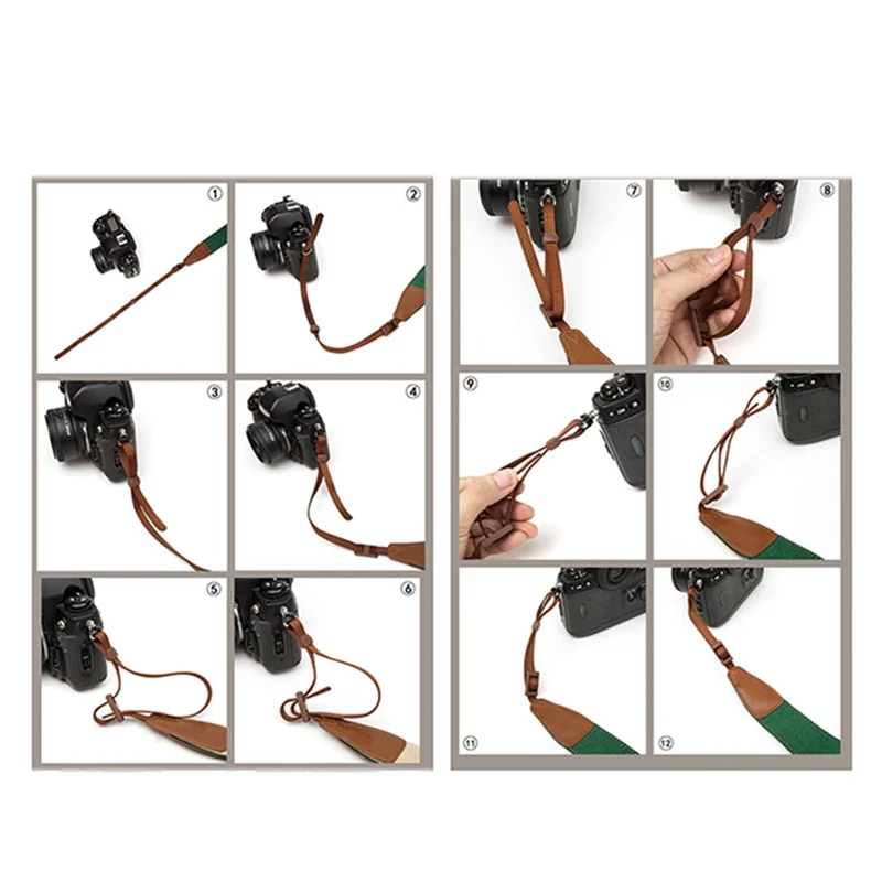 -A25M 4-delige camerariemgesp Gesplitste driehoekige ring Vervanging Duurzame riemhaak voor schouderbanden voor digitale camera's