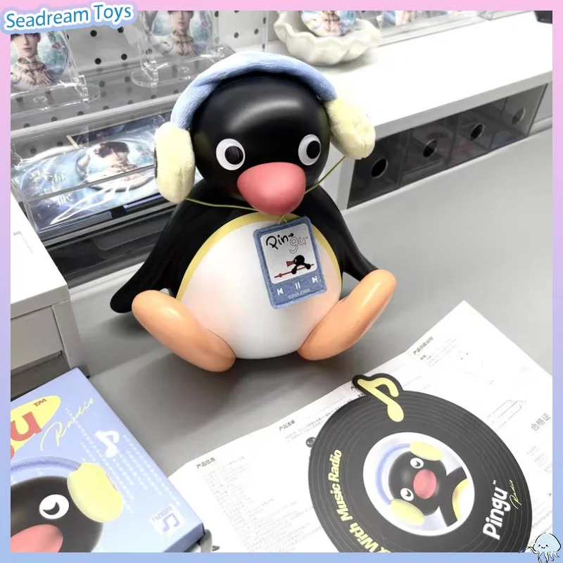 Official Licensed MARTUBE Pingu Cute Penguin Shaped Portable Bluetooth Stereo Speaker Small Sound Box Practical Souvenir Present view 6