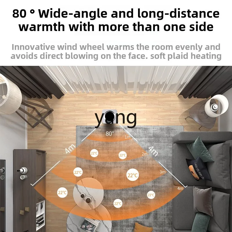 CX riscaldatore bagno domestico soggiorno artefatto ventola di raffreddamento e riscaldamento a doppio scopo