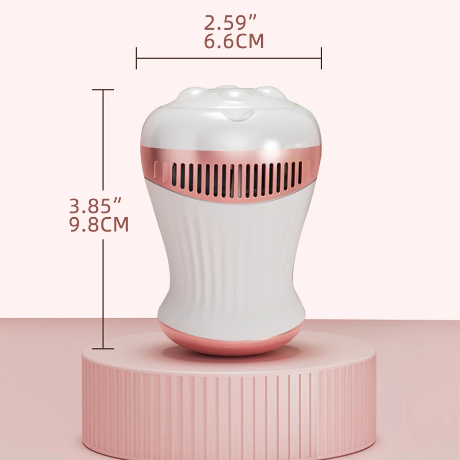 Rechargeable electric foot file - a portable professional foot therapy machine suitable for dry skin