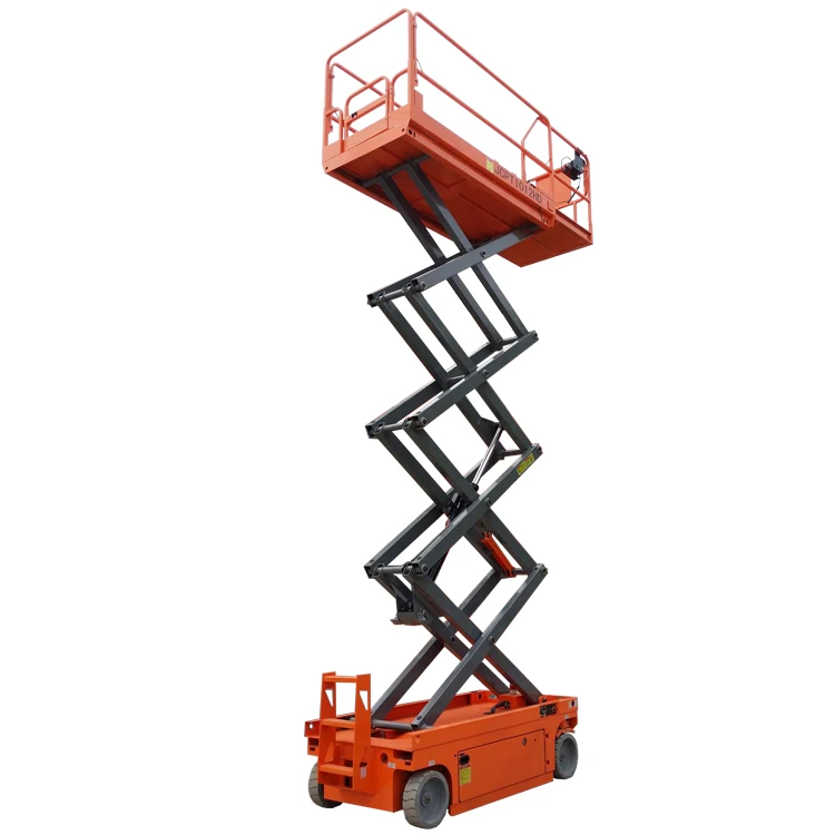 4m 6m 8m 10m 12m 14m Aerial work platform Electric mobile scissor lift truck