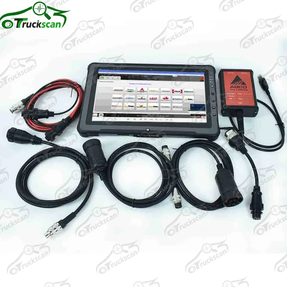 

Heavy Duty Agricultural Diagnosis Scanner For AGCO CANUSB EDT Interface Electronic Diagnostic Tool and F110Tablet