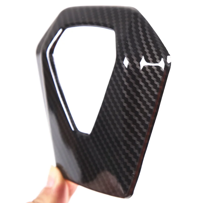 For Polaris Slingshot 2020 2021 2022 2023 ABS Carbon Fiber Car Steering Wheel Logo Cover Trim Sticker Car Accessories