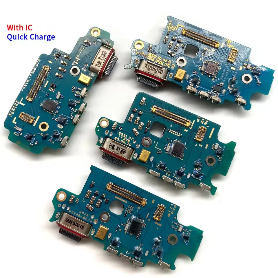 

USB Charging Port Socket Charger Dock Connector Board Flex For Samsung S24 S23 S22 Plus Ultra S21 Fe G990B S906B S901B S908B