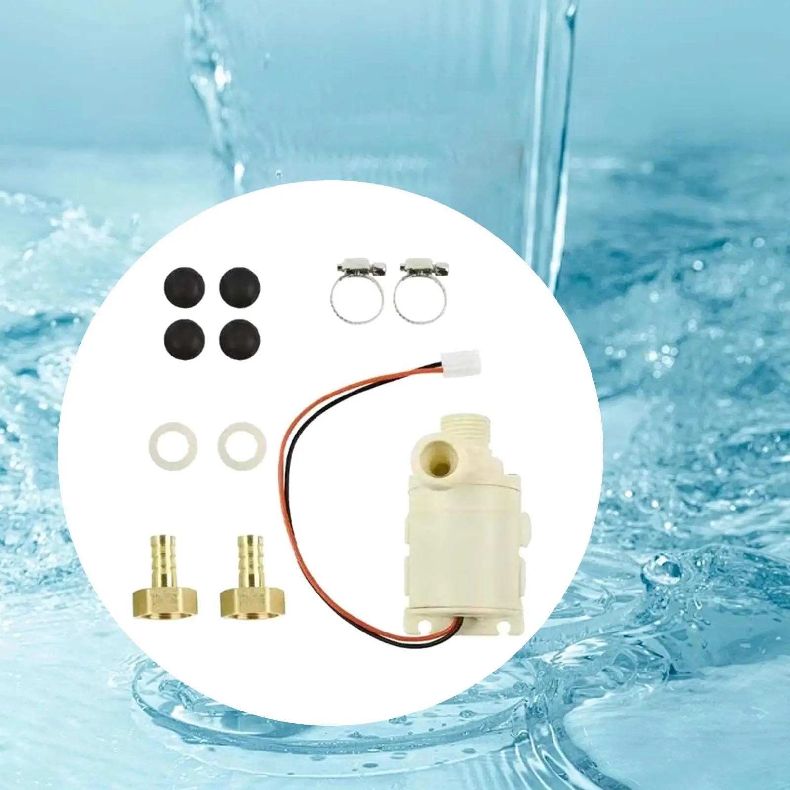 

Циркуляционный насос горячей воды постоянного тока 12 В для замены системы солнечного обогревателя