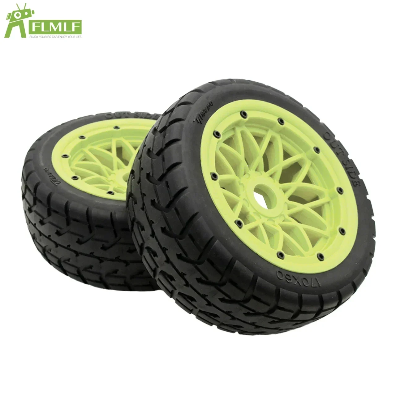 Voor- of achterband montage of nylon wielnaaf of beadlock ring voor 1/5 HPI ROFUN BAHA ROVAN KM BAJA 5B Rc auto speelgoed games onderdelen