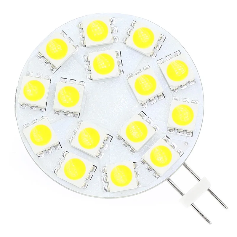 G4 LED Bulb JC Bi-Pin AC/DC 12V 24V 3.5W Dimmable Energy Saving Halogen Replacement Side Pin RV Camper Marine Boat Off Grid
