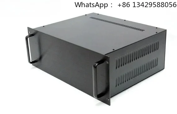 19-Inch 4U standard chassis, rack-type 4U plug-in box, sheet metal industrial control chassis